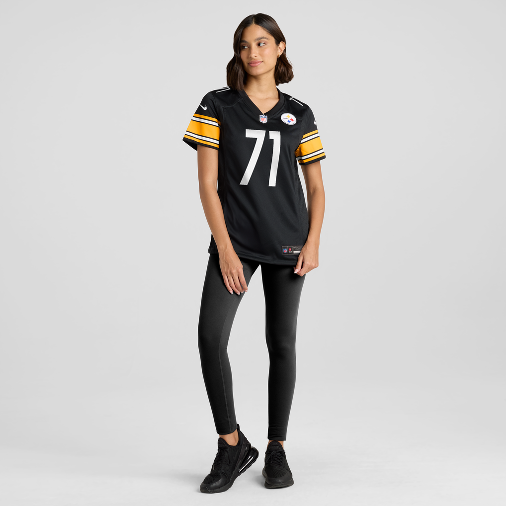 Women's Pittsburgh Steelers Max Iheanachor Nike  Black Team Game Jersey - Image 3