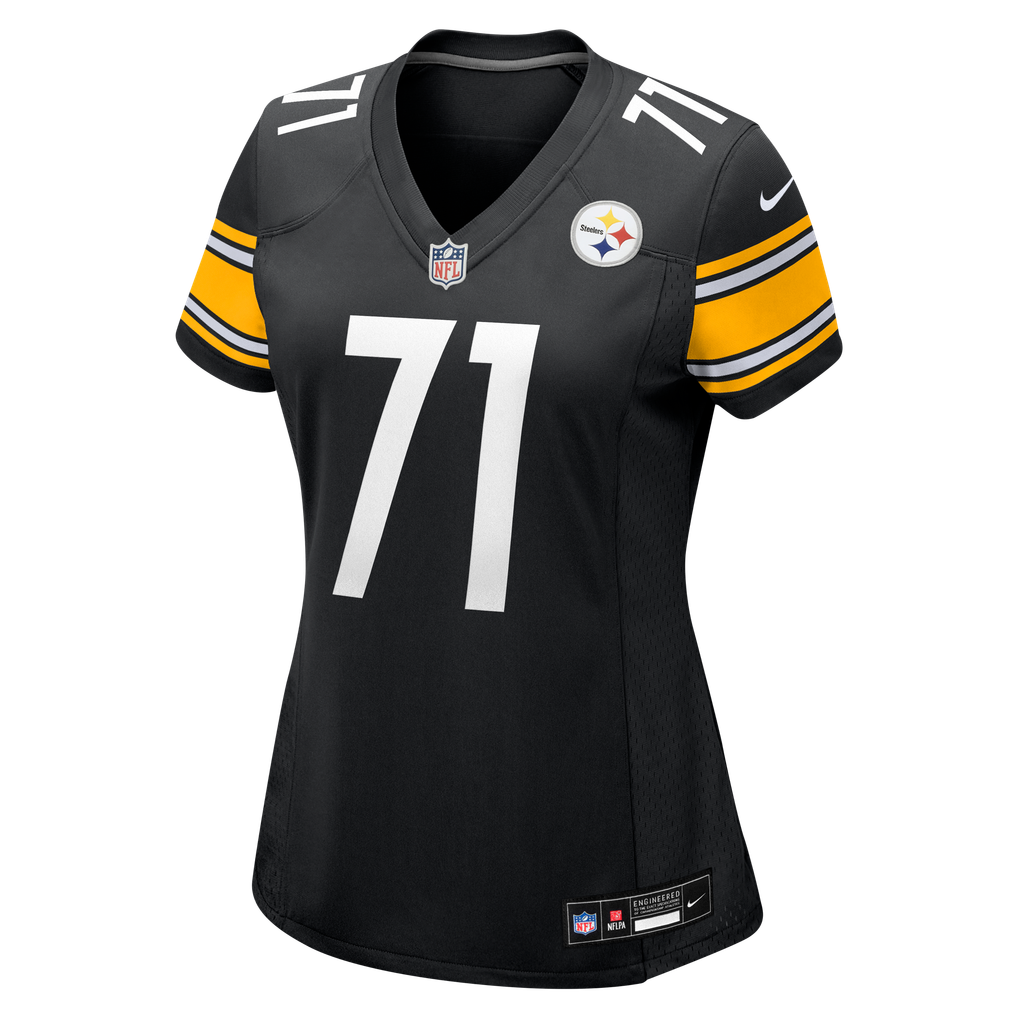 Women's Pittsburgh Steelers Max Iheanachor Nike  Black Team Game Jersey - Image 7