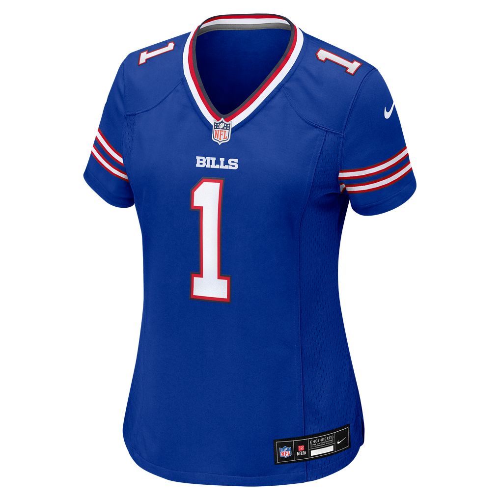 Women's Buffalo Bills Mecole Hardman Nike  Royal Team Game Jersey - Image 3