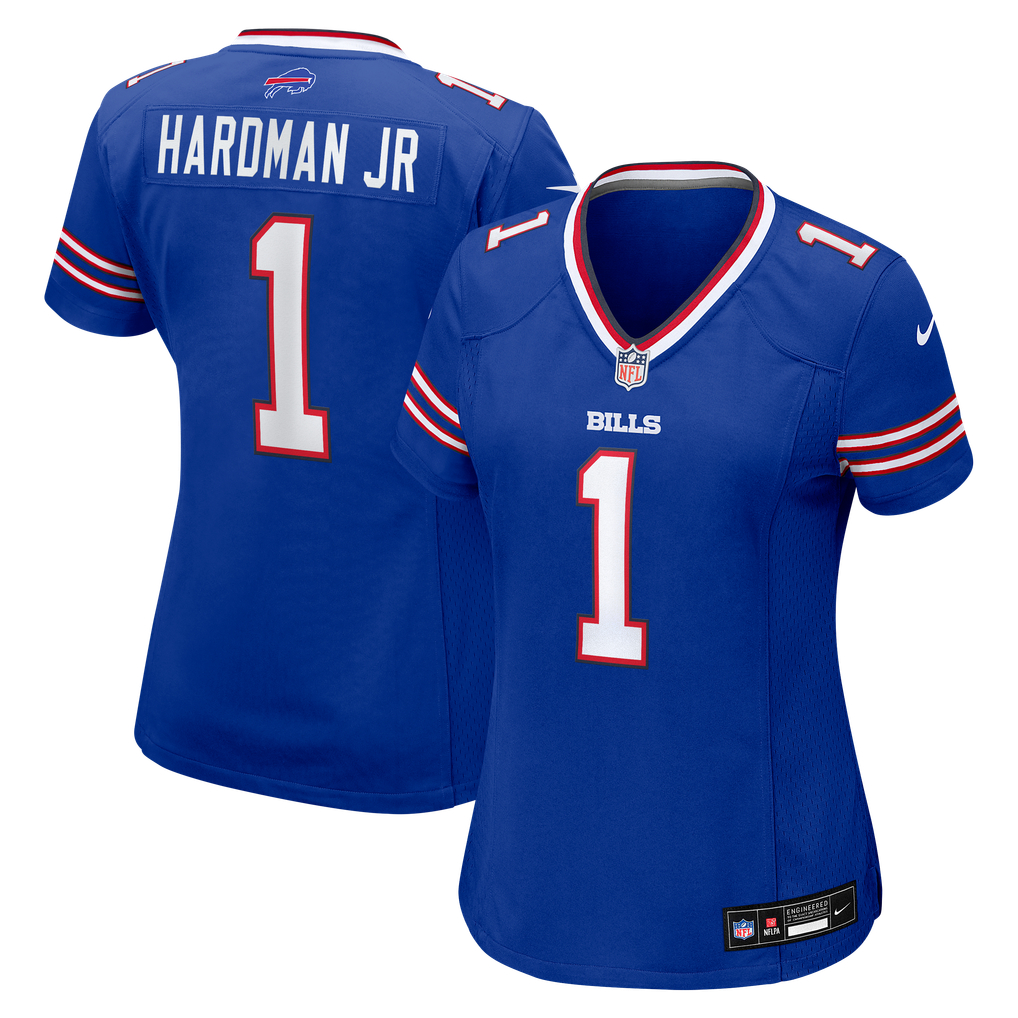 Women's Buffalo Bills Mecole Hardman Nike  Royal Team Game Jersey - Image 1