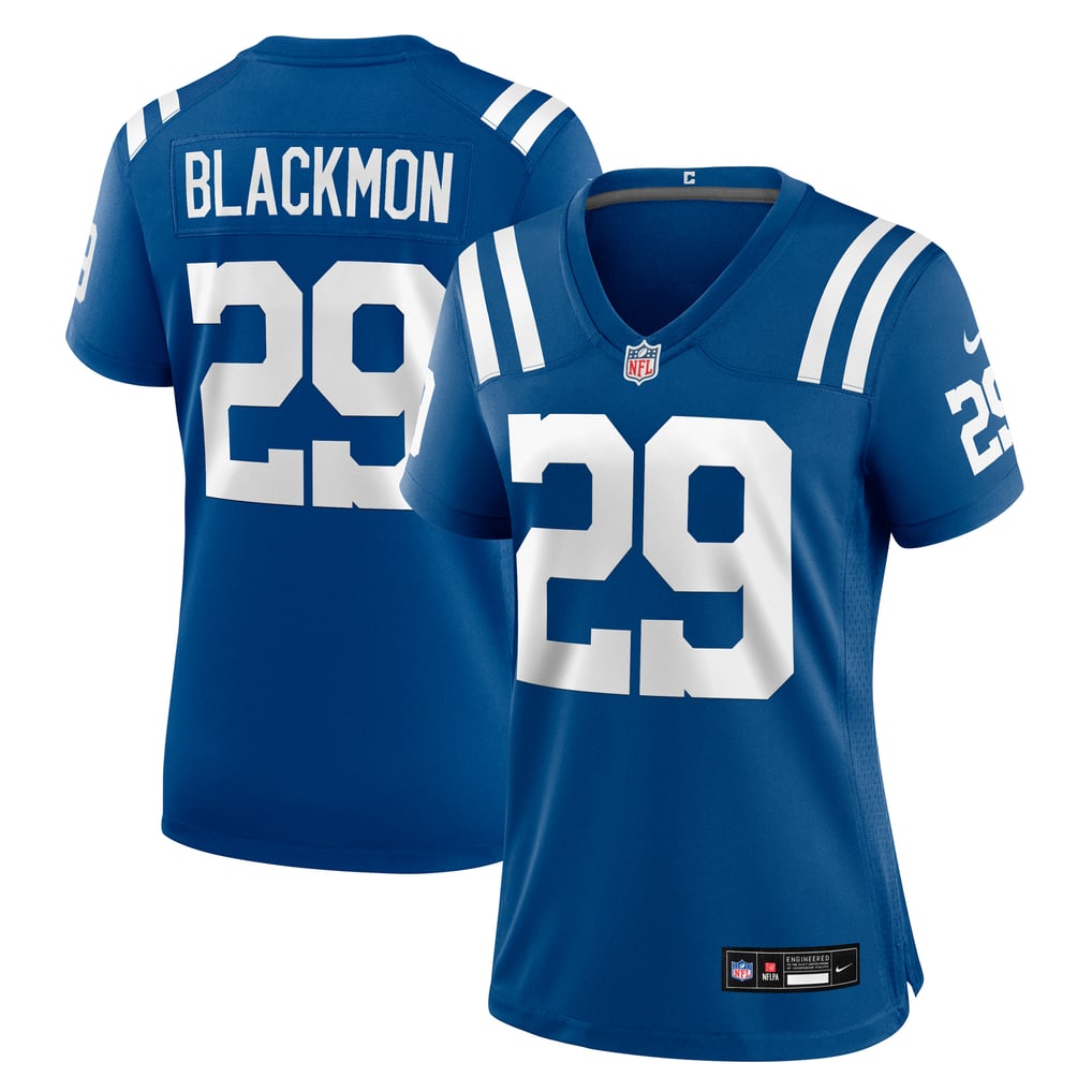 Women's Indianapolis Colts Mekhi Blackmon Nike  Royal Team Game Jersey - Image 1