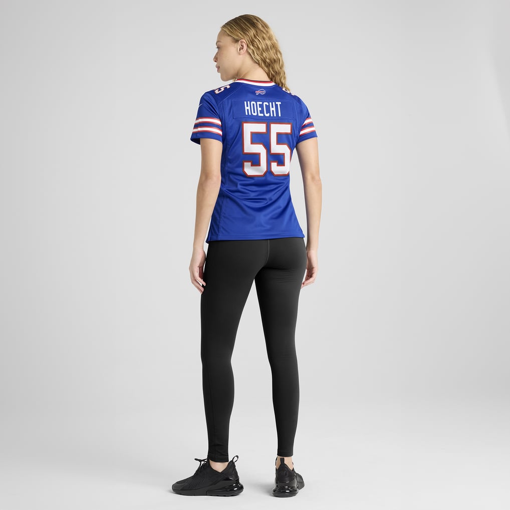 Women's Buffalo Bills Michael Hoecht Nike  Royal Team Game Jersey - Image 6