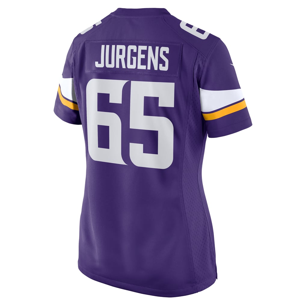 Women's Minnesota Vikings Michael Jurgens Nike  Purple Game Jersey - Image 4