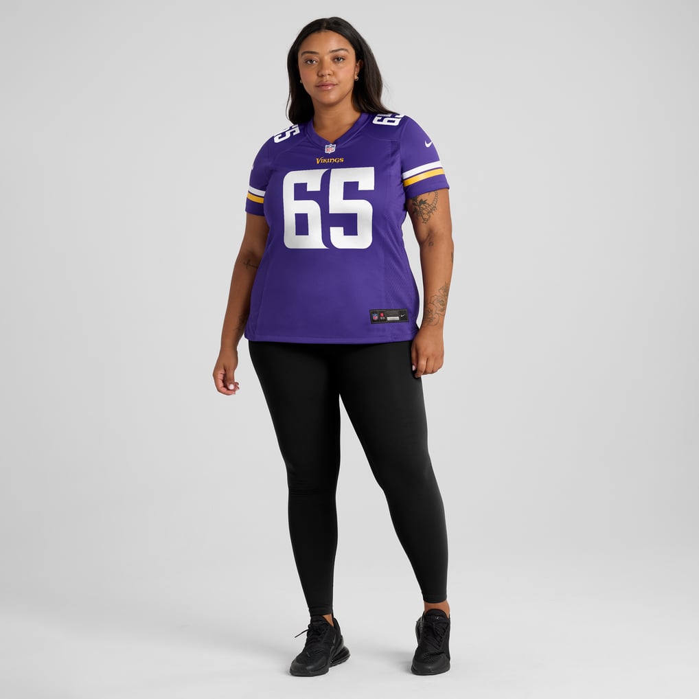 Women's Minnesota Vikings Michael Jurgens Nike  Purple Game Jersey - Image 7
