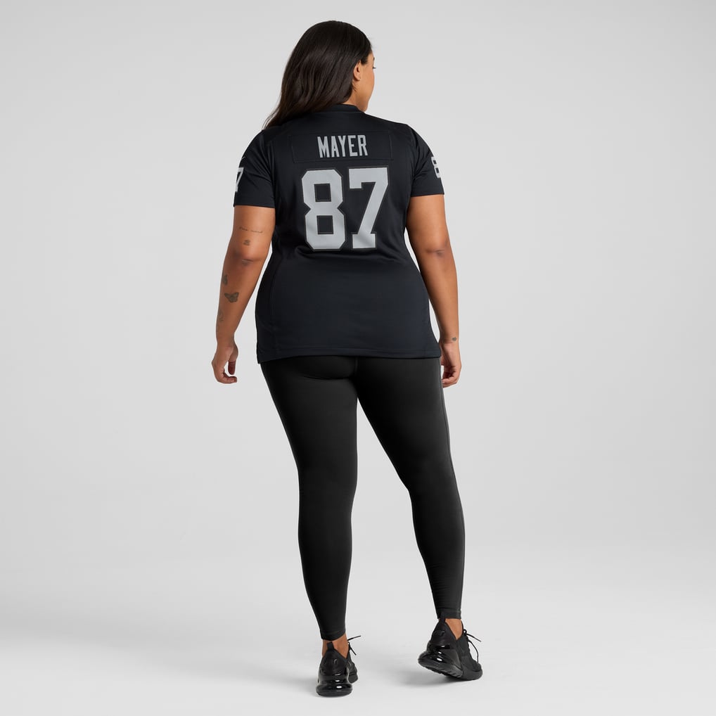 Women's Las Vegas Raiders Michael Mayer Nike  Black  Game Jersey - Image 8