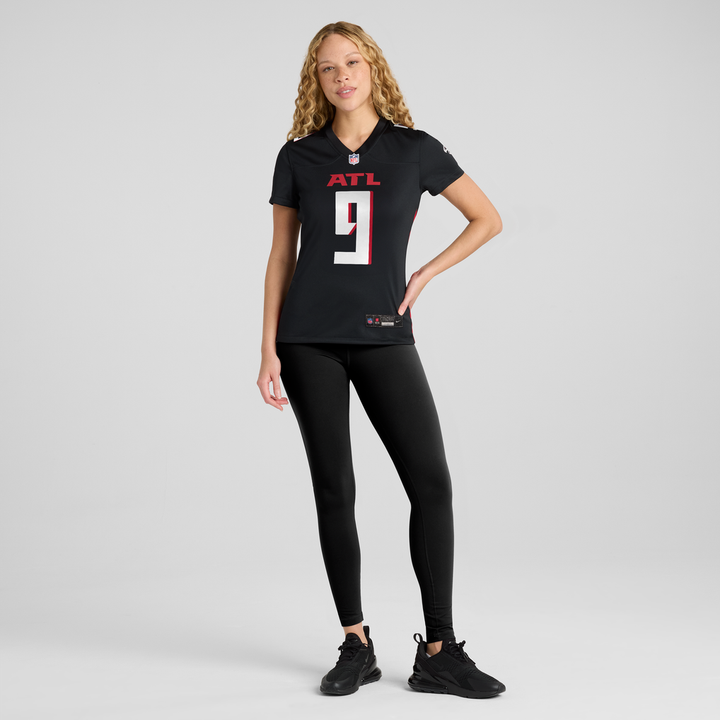 Women's Atlanta Falcons Michael Penix Jr. Nike Black Game Jersey