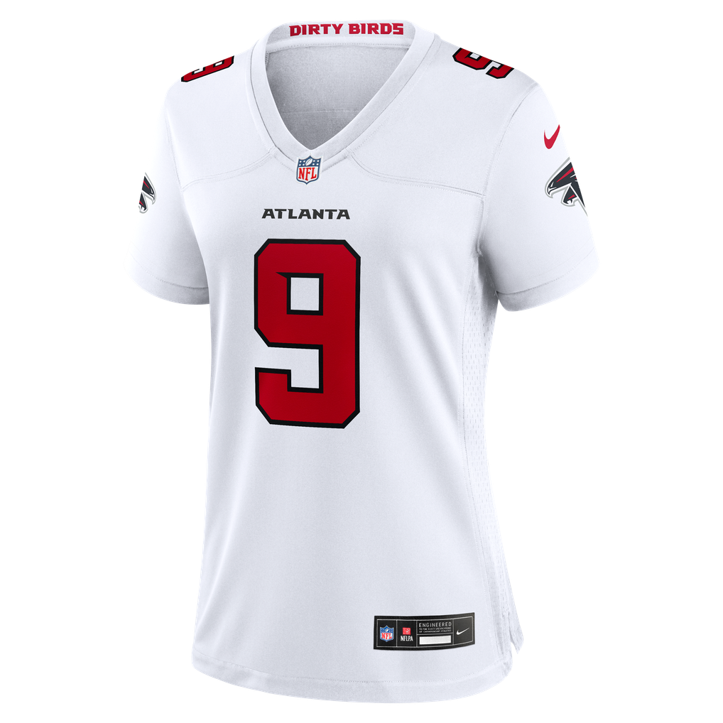 Women's Atlanta Falcons Michael Penix Jr. Nike White Game Jersey