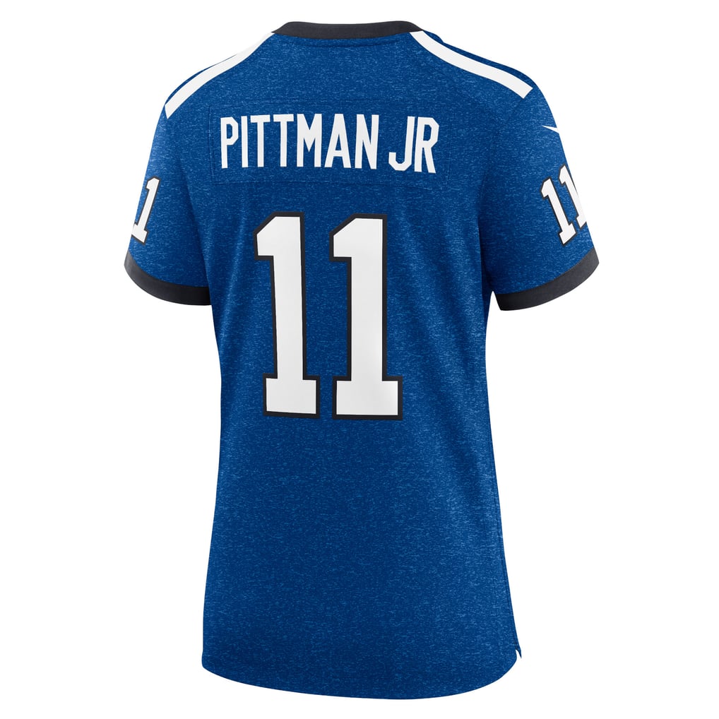 Women's Indianapolis Colts Michael Pittman Jr. Nike Royal Indiana Nights Alternate Game Jersey - Image 4