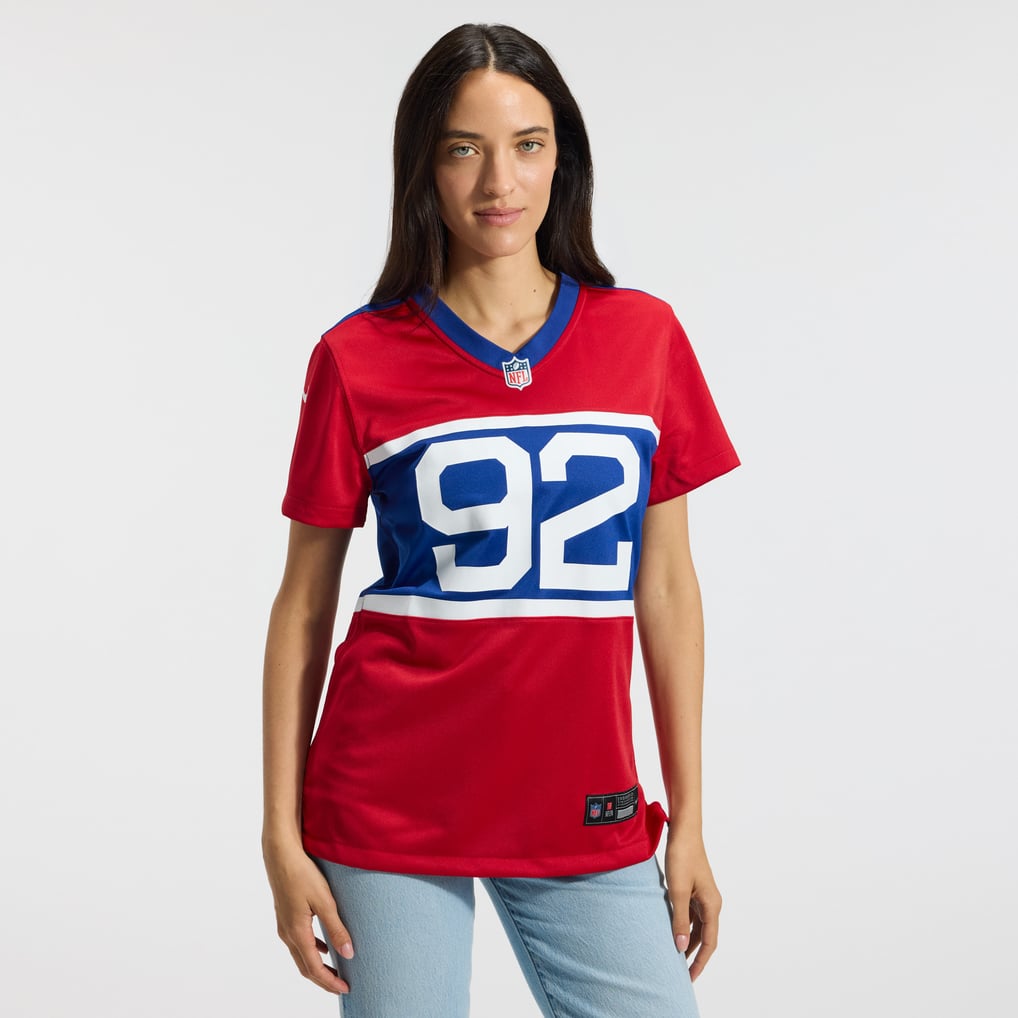Women's New York Giants Michael Strahan Nike Century Red Alternate Retired Player Game Jersey - Image 3
