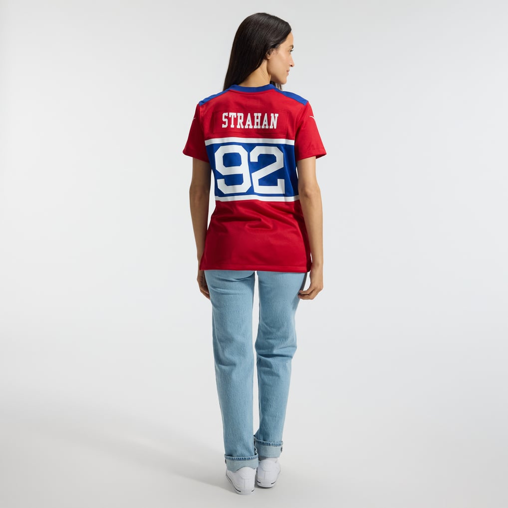Women's New York Giants Michael Strahan Nike Century Red Alternate Retired Player Game Jersey - Image 6