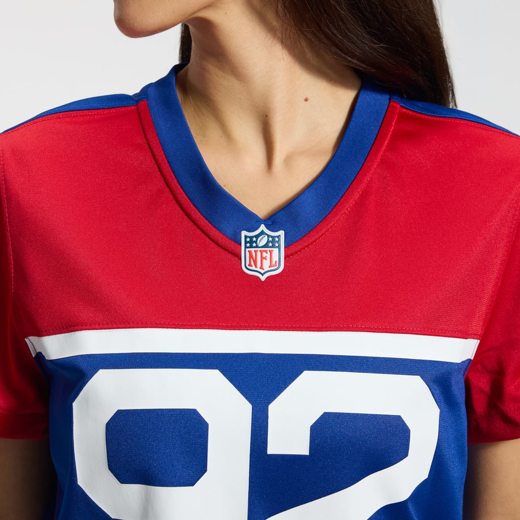 Women's New York Giants Michael Strahan Nike Century Red Alternate Retired Player Game Jersey - Image 9