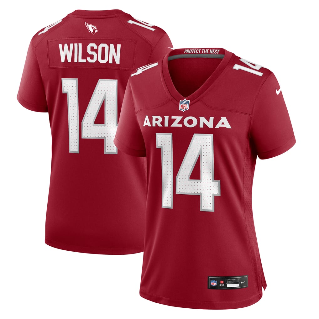 Women's Arizona Cardinals Michael Wilson Nike  Cardinal Team Game Jersey - Image 2