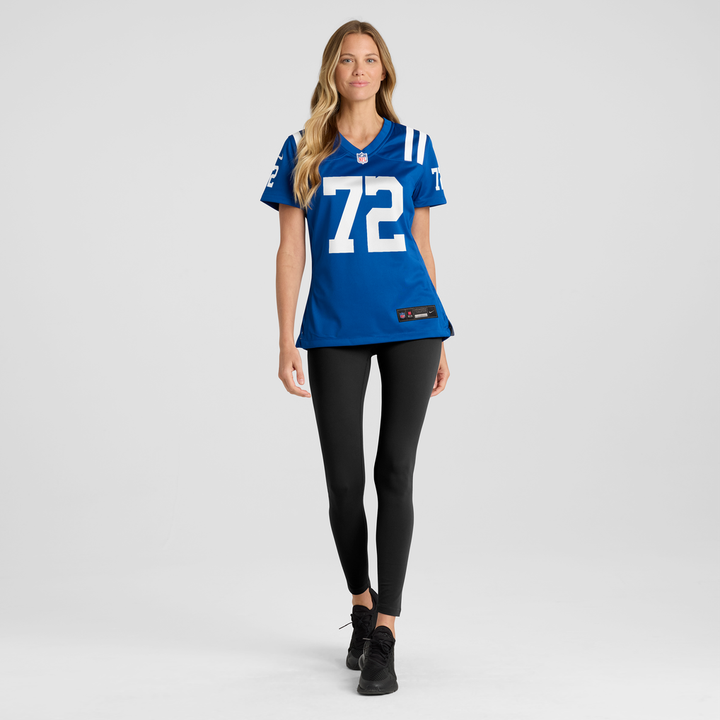 Women's Indianapolis Colts Micheal Clemons Nike Royal Team Game Jersey - Image 3