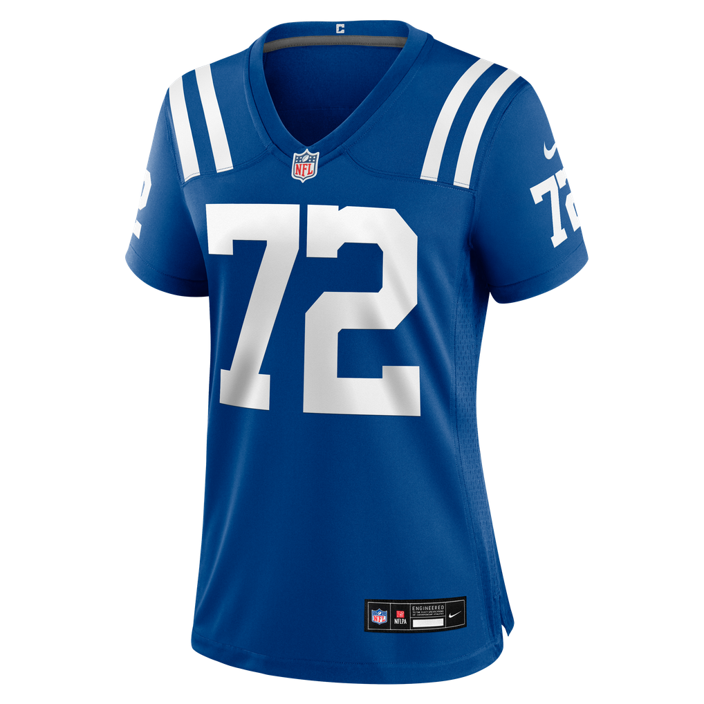 Women's Indianapolis Colts Micheal Clemons Nike Royal Team Game Jersey - Image 7