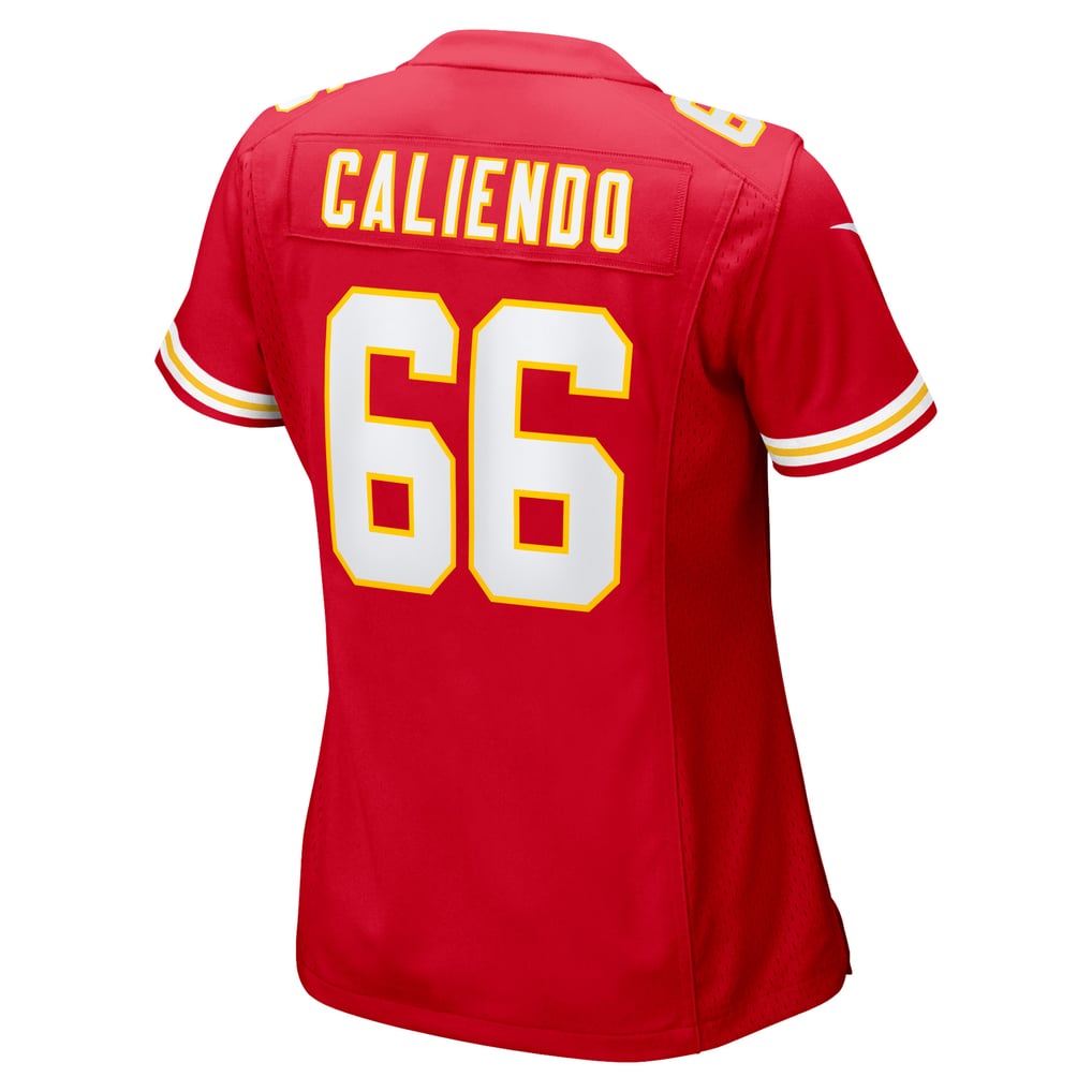 Women's Kansas City Chiefs Mike Caliendo Nike Red Game Player Jersey - Image 4