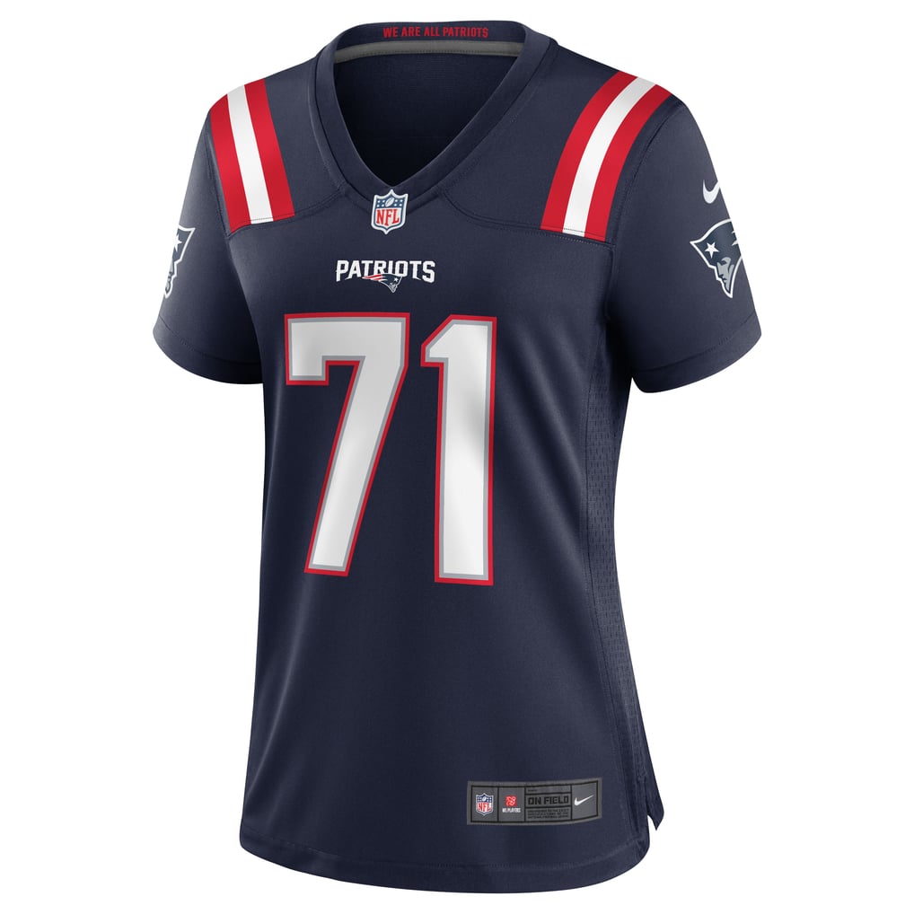 Women's New England Patriots Mike Onwenu Nike Navy Game Jersey - Image 3