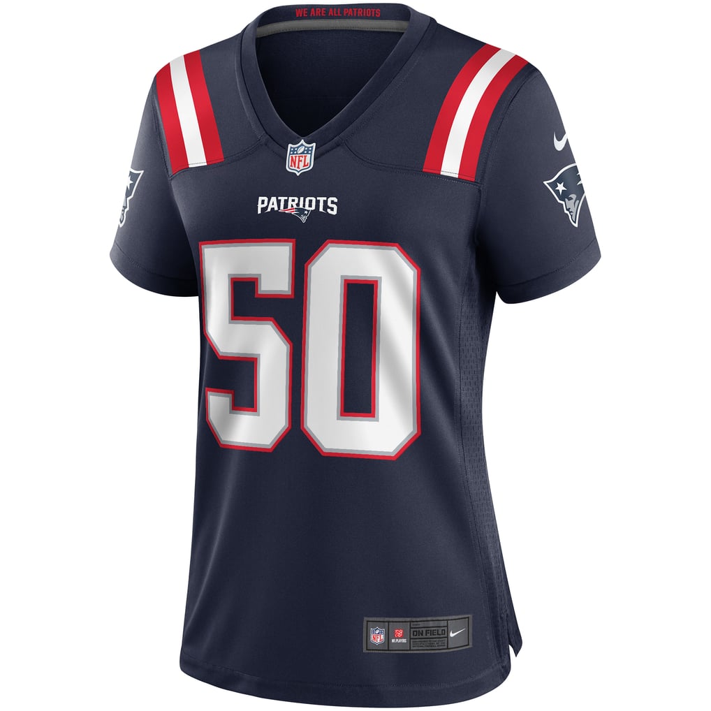 Women's New England Patriots Mike Vrabel Nike Navy Game Retired Player Jersey - Image 3