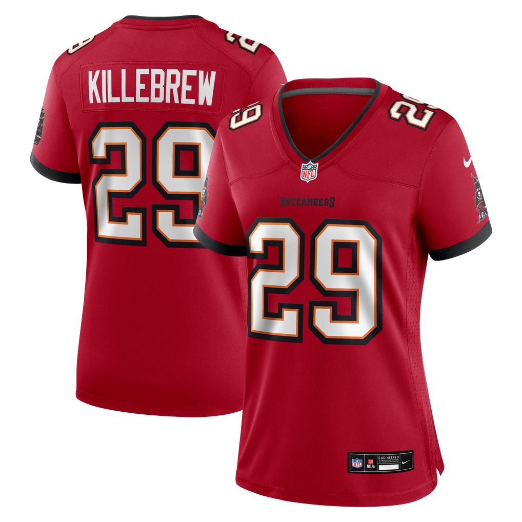 Women's Tampa Bay Buccaneers Miles Killebrew Nike Red Team Game Jersey - Image 1