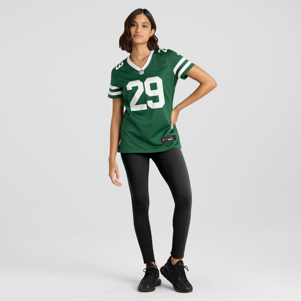 Women's New York Jets Minkah Fitzpatrick Nike Legacy Green Game Jersey - Image 3