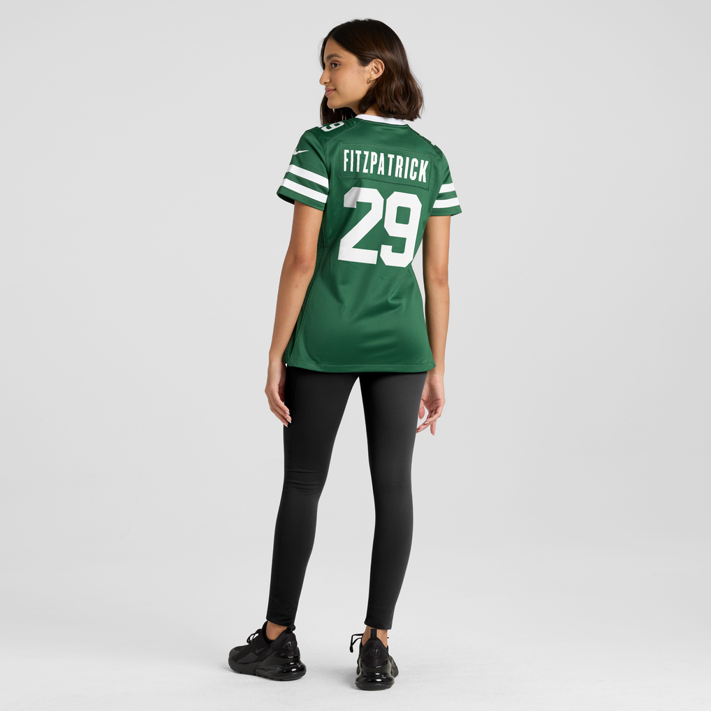 Women's New York Jets Minkah Fitzpatrick Nike Legacy Green Game Jersey - Image 4