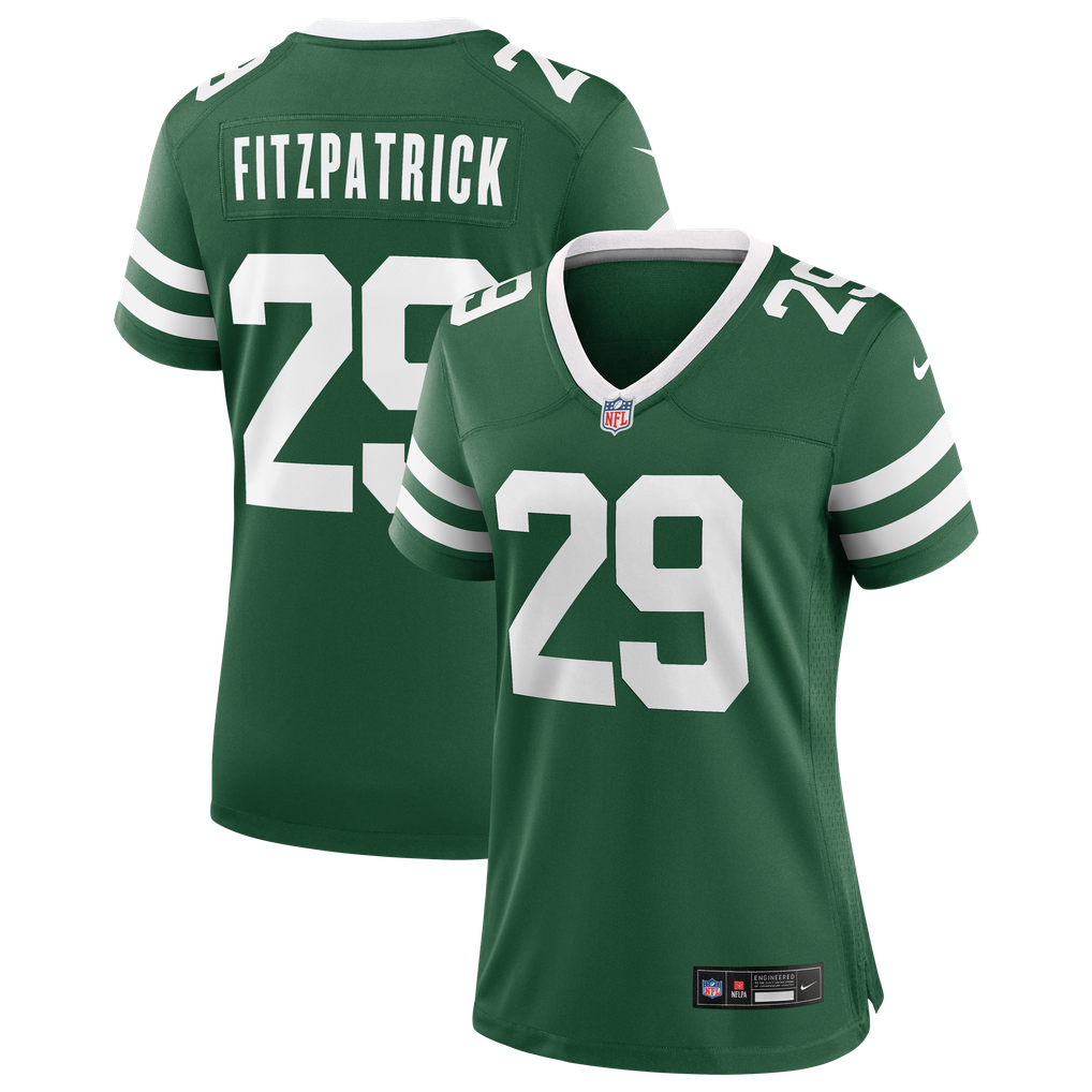Women's New York Jets Minkah Fitzpatrick Nike Legacy Green Game Jersey - Image 1