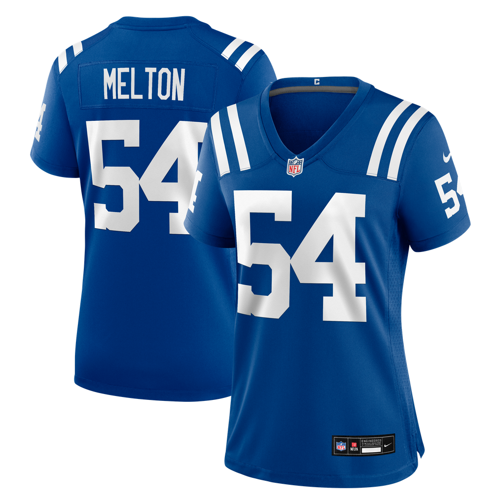 Women's Indianapolis Colts Mitchell Melton Nike Royal Team Game Jersey - Image 2