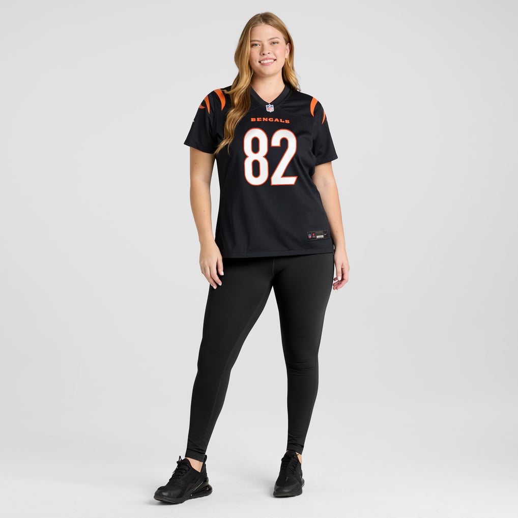 Women's Cincinnati Bengals Mitchell Tinsley Nike Black Team Game Jersey - Image 7