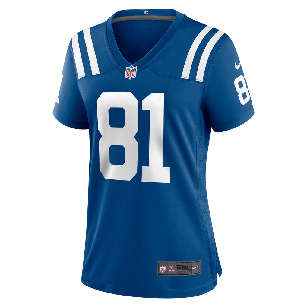 Women's Indianapolis Colts Mo Alie-Cox Nike Royal Team Game Jersey - Image 3