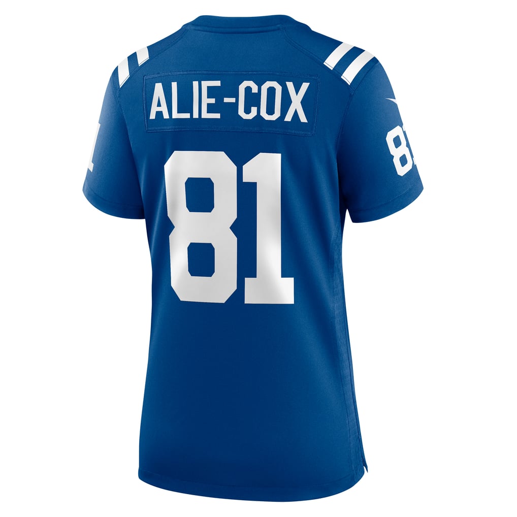 Women's Indianapolis Colts Mo Alie-Cox Nike Royal Team Game Jersey - Image 4