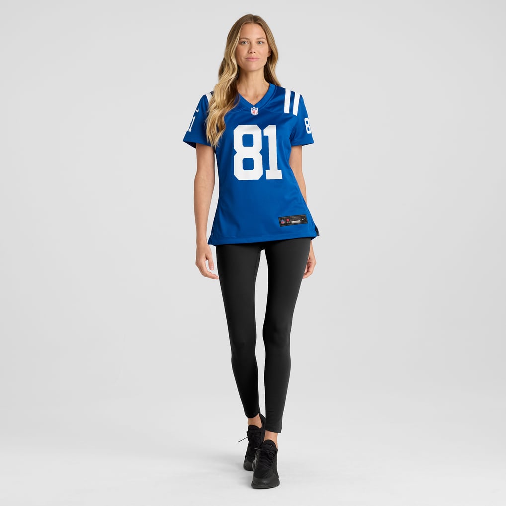Women's Indianapolis Colts Mo Alie-Cox Nike Royal Team Game Jersey - Image 5