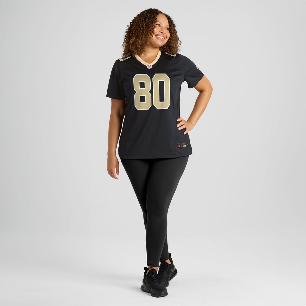 Women's New Orleans Saints Moliki Matavao Nike  Black Team Game Jersey - Image 7
