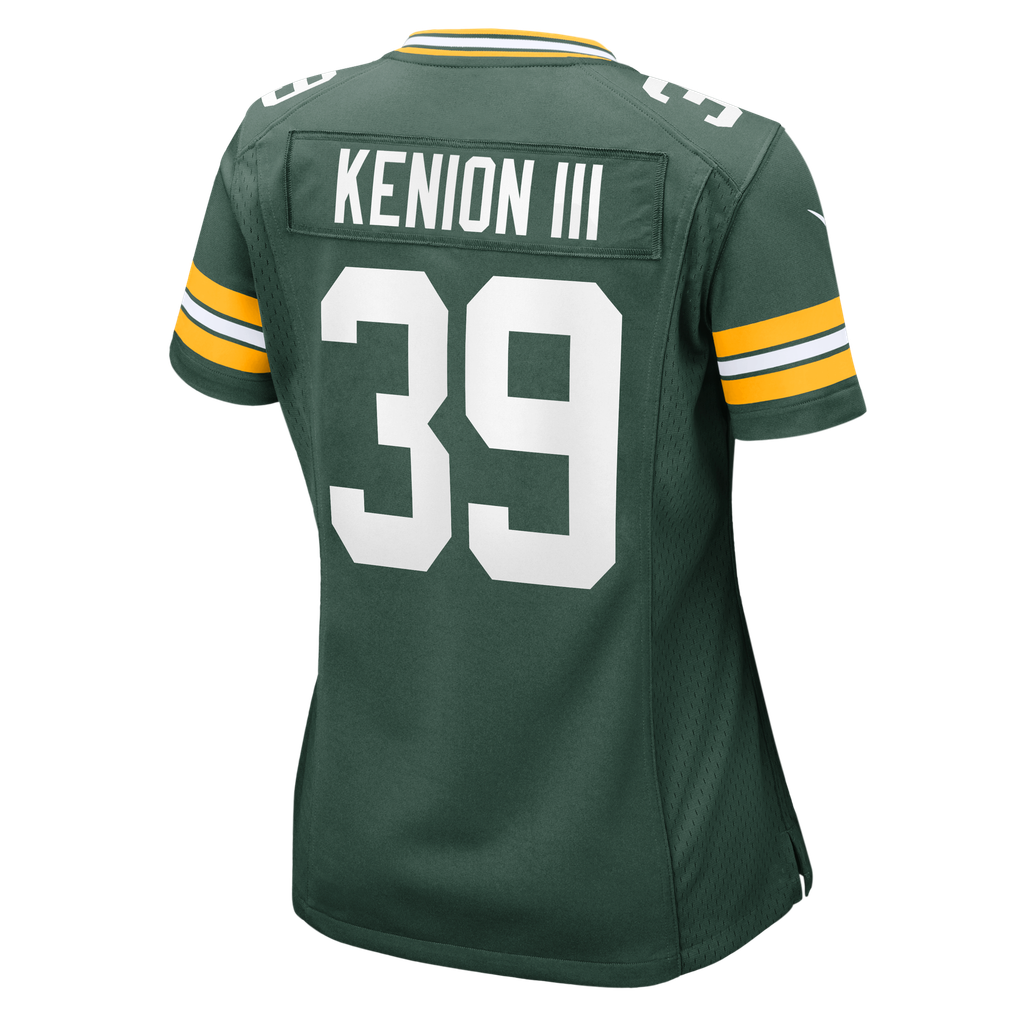 Women's Green Bay Packers Murvin Kenion III Nike Green Team Game Jersey - Image 6
