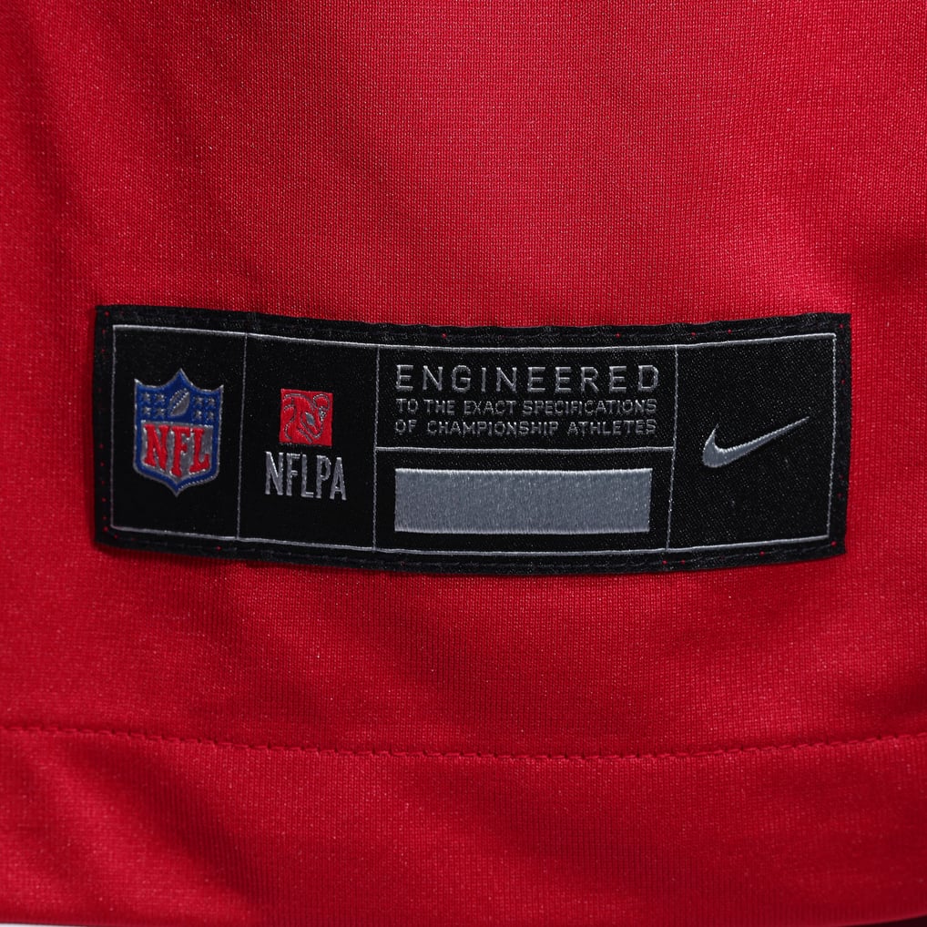 Women's San Francisco 49ers Mykel Williams Nike  Scarlet Team Game Jersey - Image 7