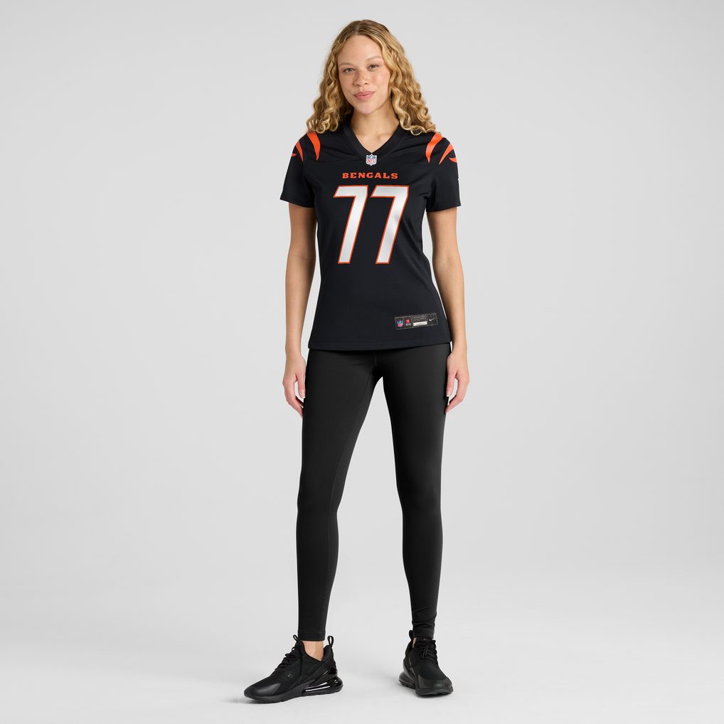 Women's Cincinnati Bengals Myles Hinton Nike Black Team Game Jersey - Image 3