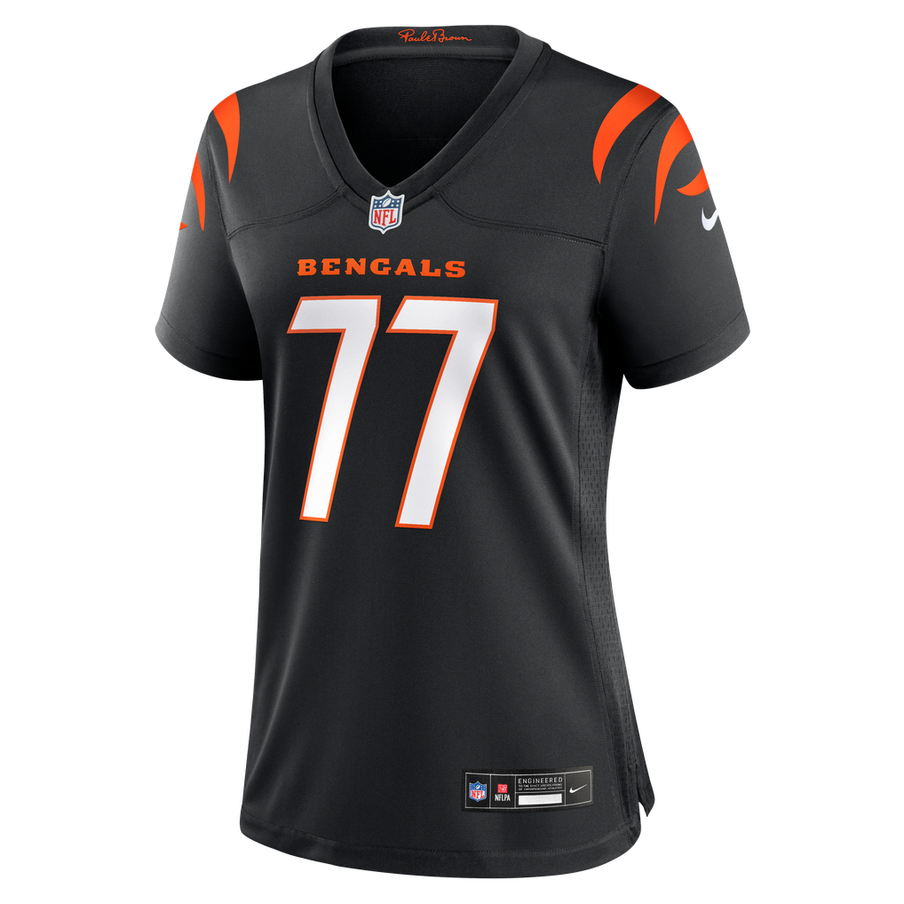 Women's Cincinnati Bengals Myles Hinton Nike Black Team Game Jersey - Image 7