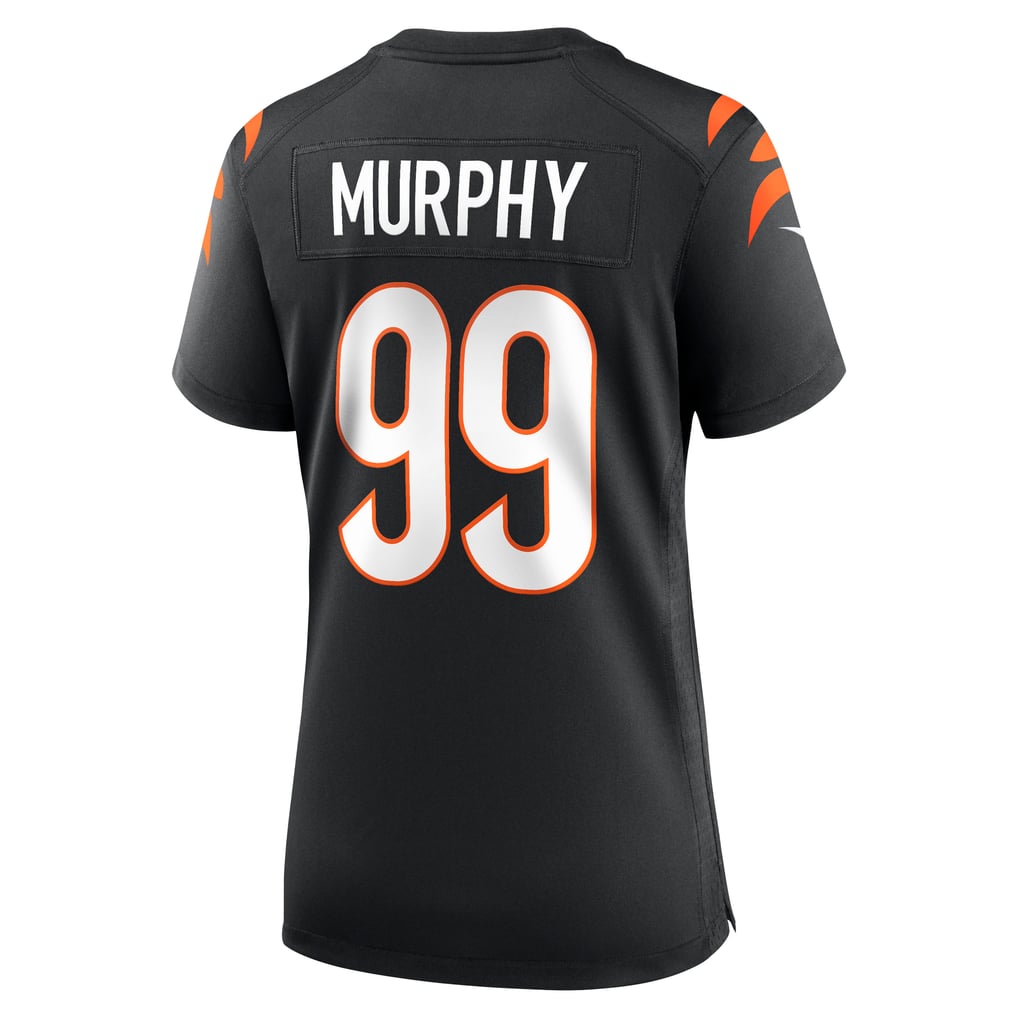 Women's Cincinnati Bengals Myles Murphy Nike Black Team Game Jersey - Image 4