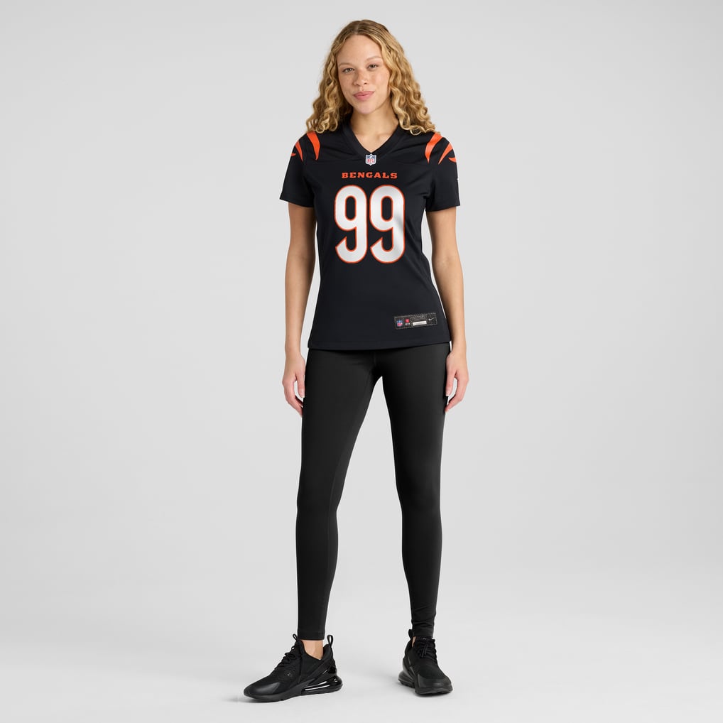 Women's Cincinnati Bengals Myles Murphy Nike Black Team Game Jersey - Image 5