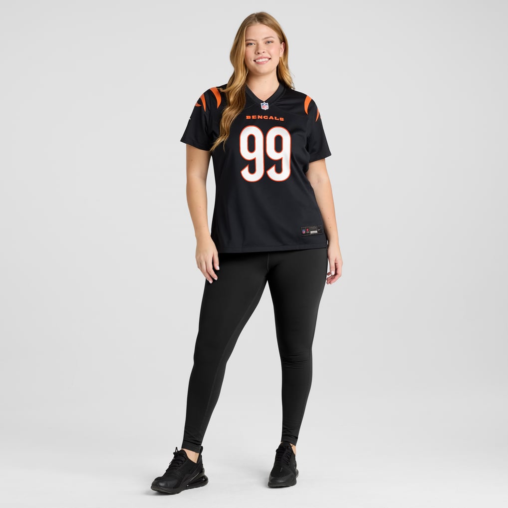 Women's Cincinnati Bengals Myles Murphy Nike Black Team Game Jersey - Image 7
