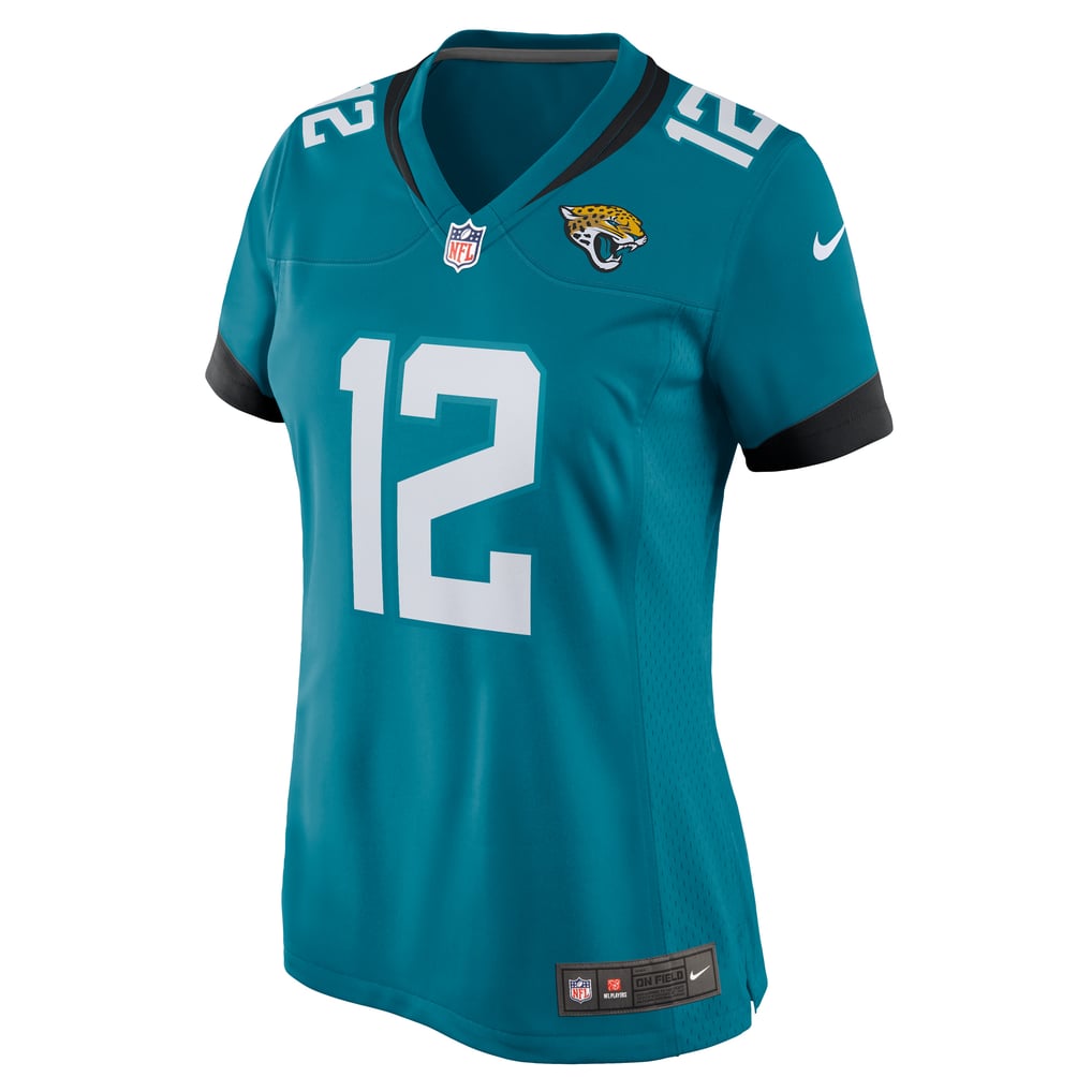 Women's Jacksonville Jaguars Nathan Rourke Nike  Teal Team Game Jersey - Image 3