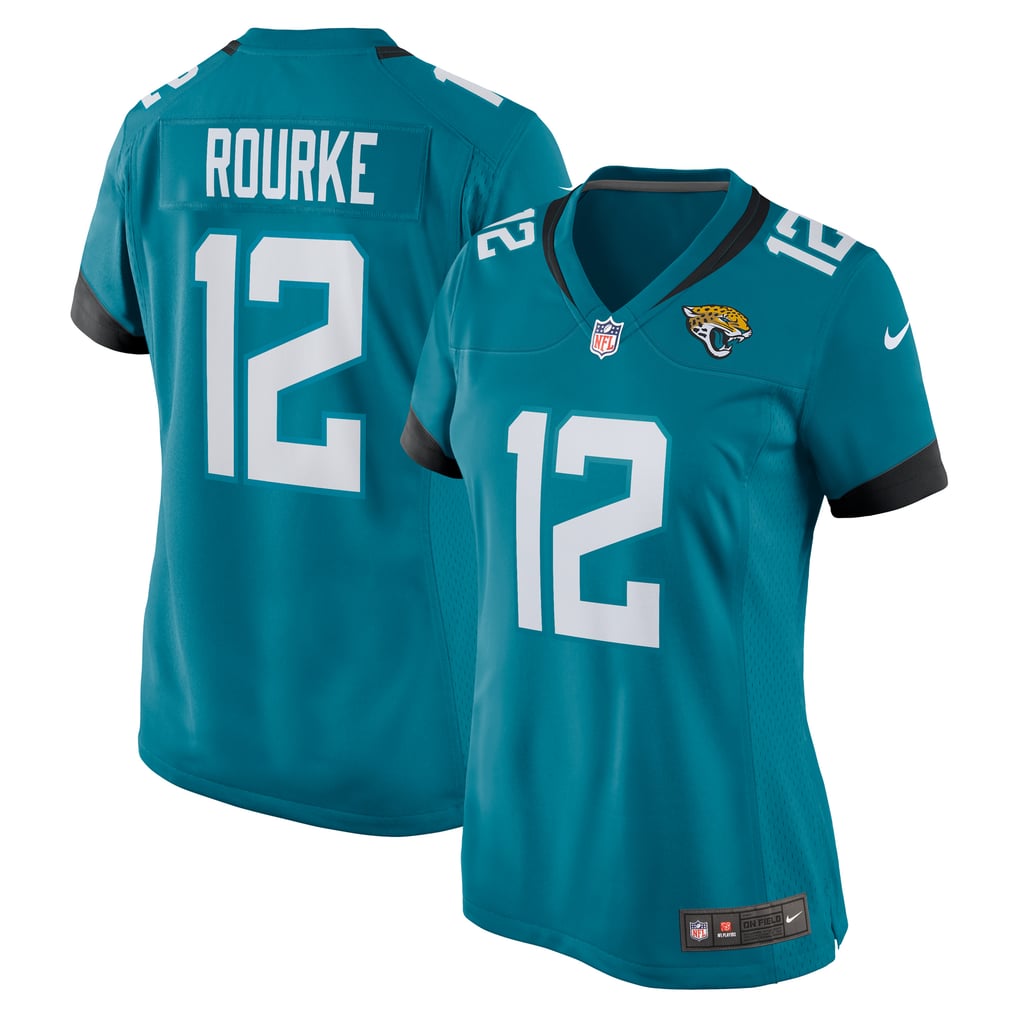 Women's Jacksonville Jaguars Nathan Rourke Nike  Teal Team Game Jersey - Image 1