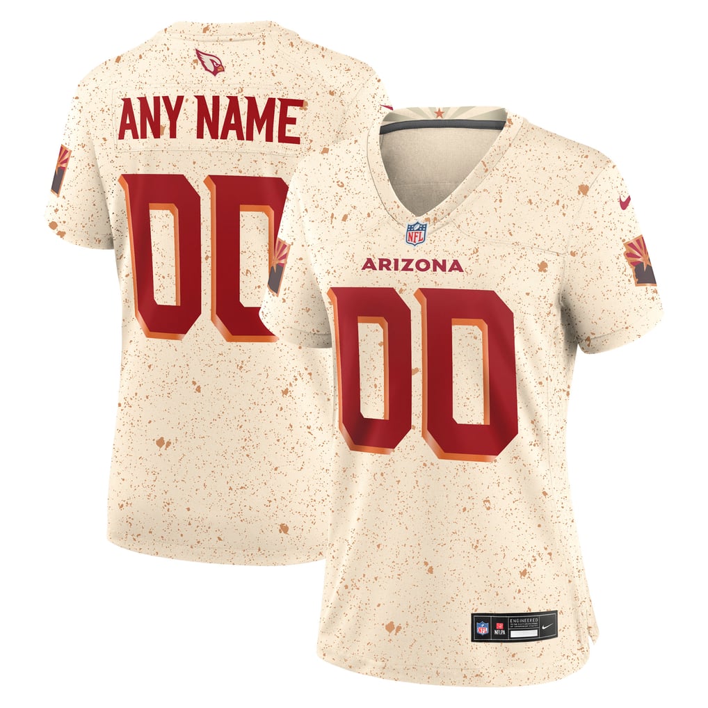 Women's Arizona Cardinals  Nike Natural Rivalries Collection Custom Game Jersey - Image 2