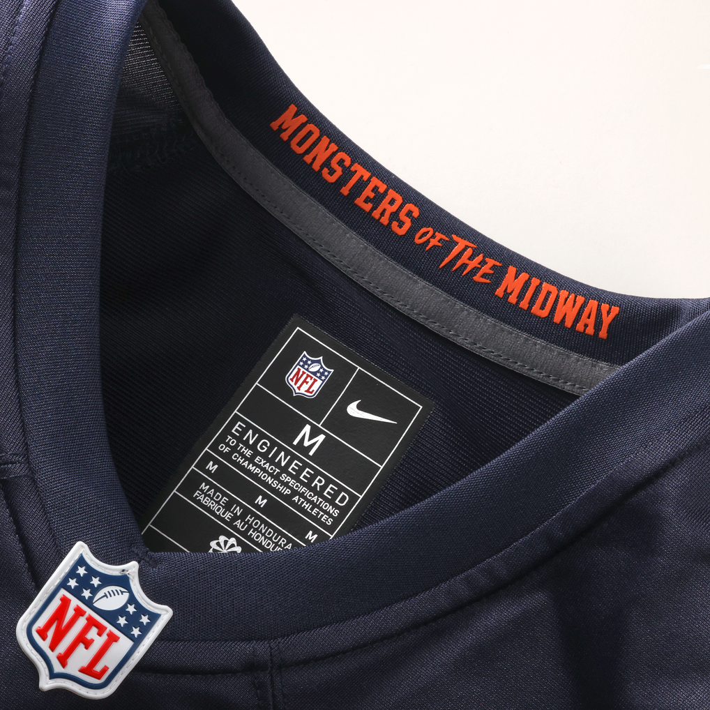 Women's Chicago Bears Nike Navy 2026 Rivalries Collection Game Custom Jersey - Image 6