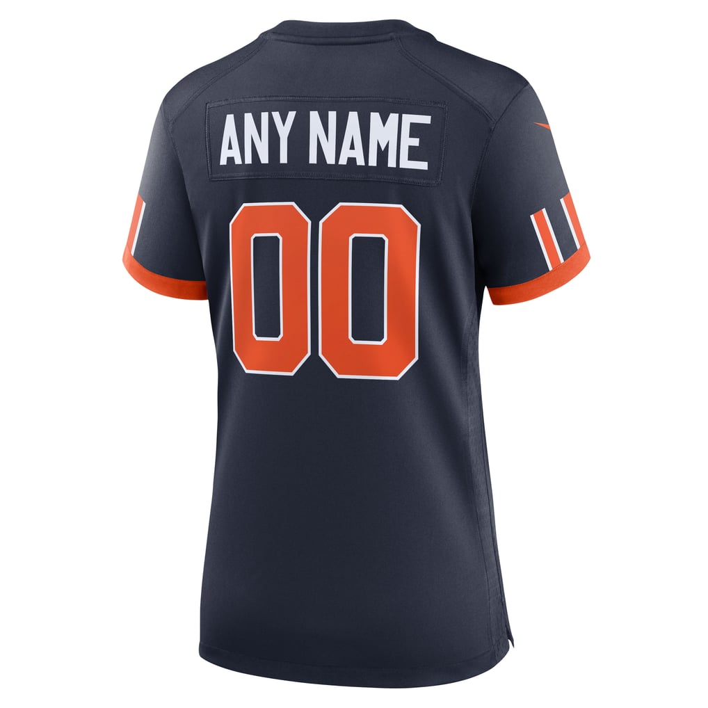 Women's Chicago Bears Nike Navy 2026 Rivalries Collection Game Custom Jersey - Image 4