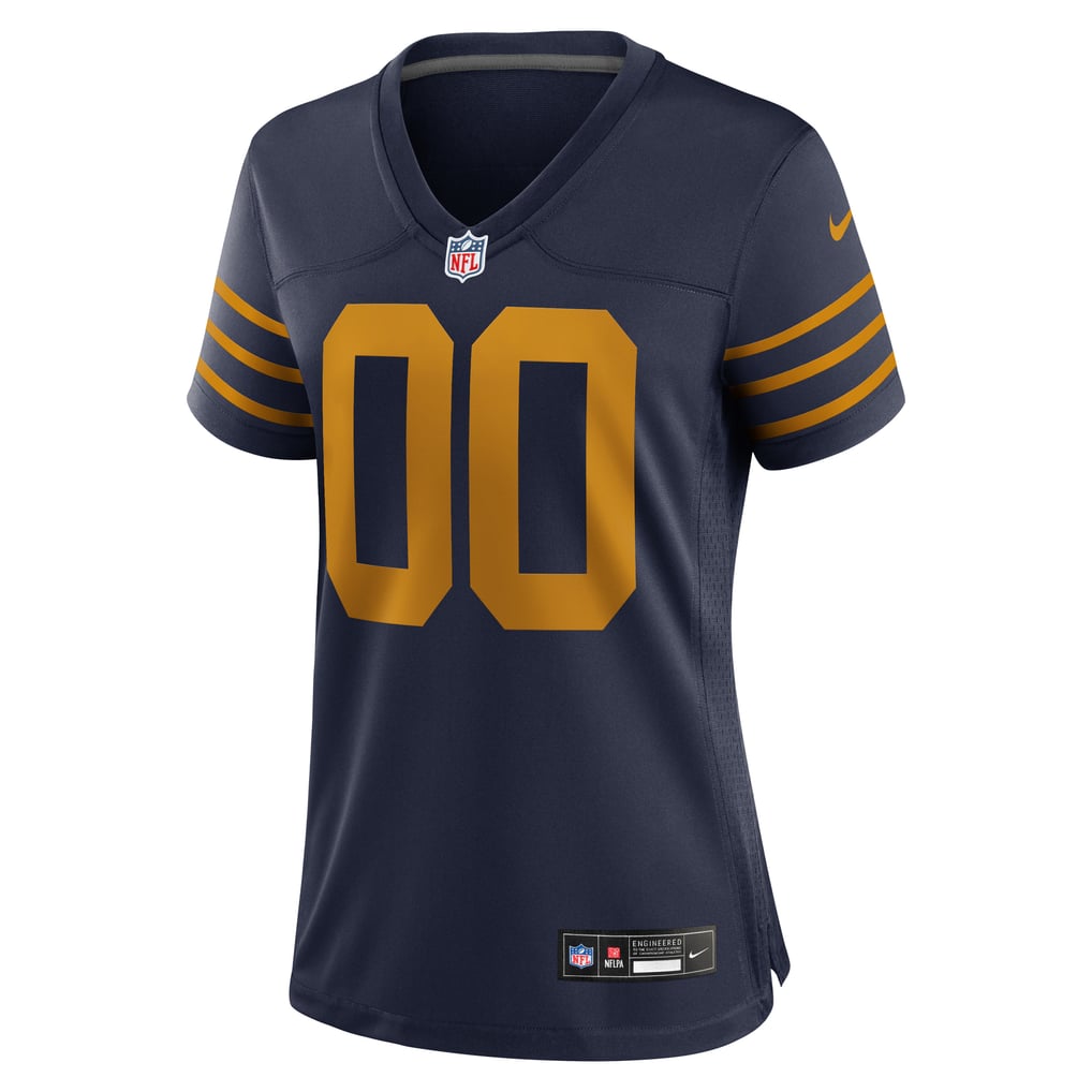 Women's Green Bay Packers Nike Navy The 1923 Classic Game Custom Jersey - Image 3