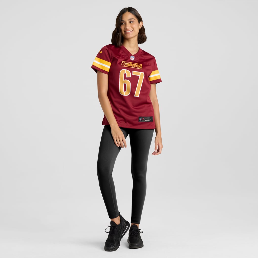 Women's Washington Commanders Nick Allegretti Nike  Burgundy  Game Jersey - Image 5