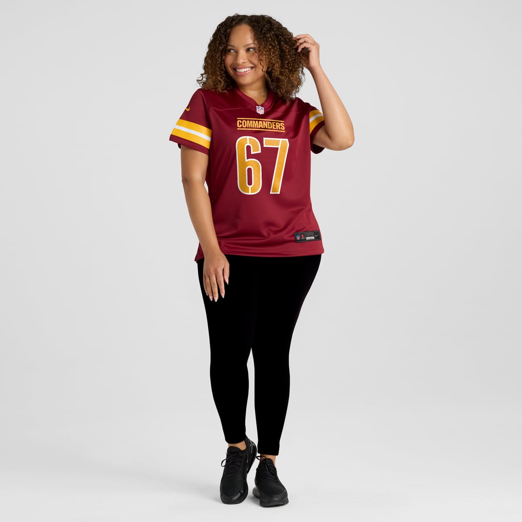 Women's Washington Commanders Nick Allegretti Nike  Burgundy  Game Jersey - Image 7
