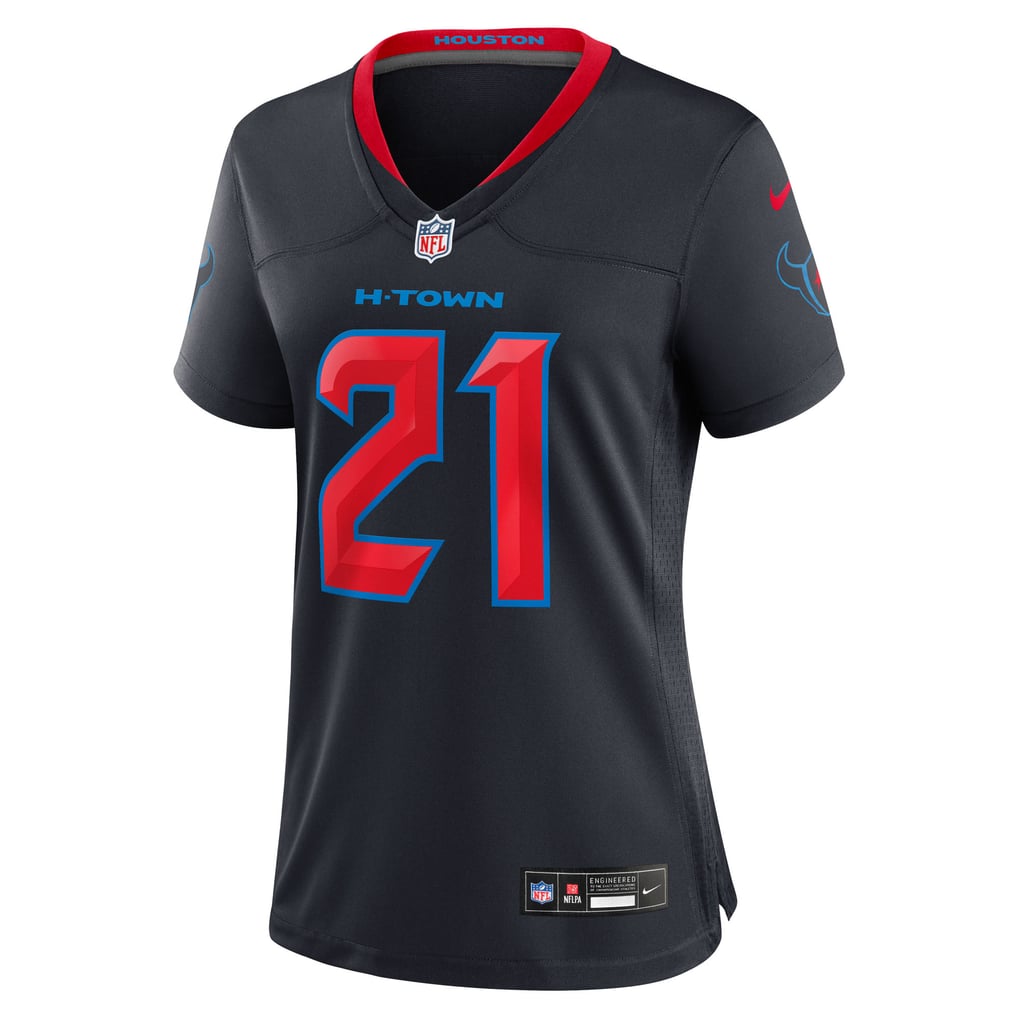 Women's Houston Texans Nick Chubb Nike Navy Game Jersey - Image 3