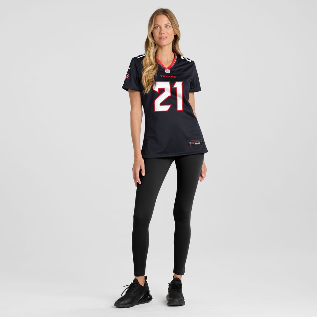 Women's Houston Texans Nick Chubb Nike  Navy Team Game Jersey - Image 5