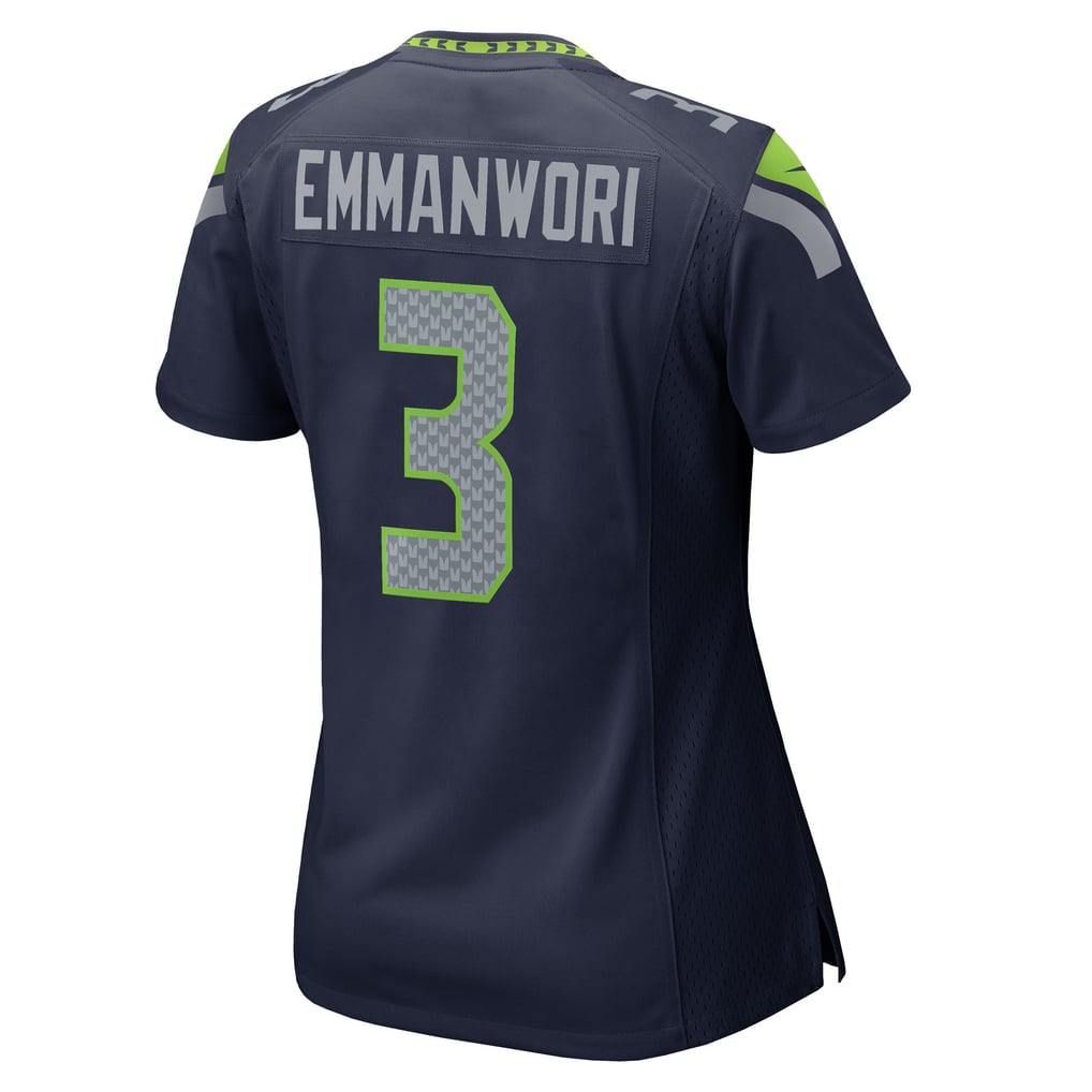 Women's Seattle Seahawks Nick Emmanwori Nike  College Navy Team Game Jersey - Image 4
