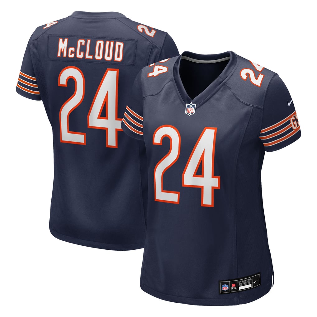Women's Chicago Bears Nick McCloud Nike Navy Team Game Jersey - Image 2